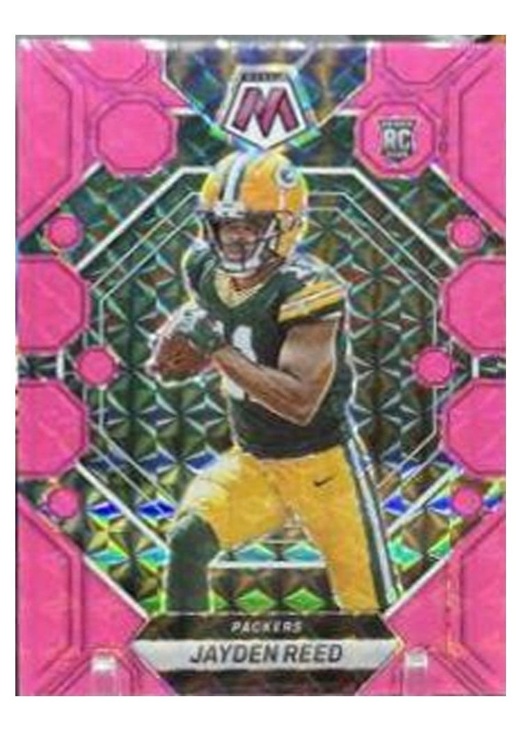 2023 Panini Mosaic Base Set Jayden Reed #333 card