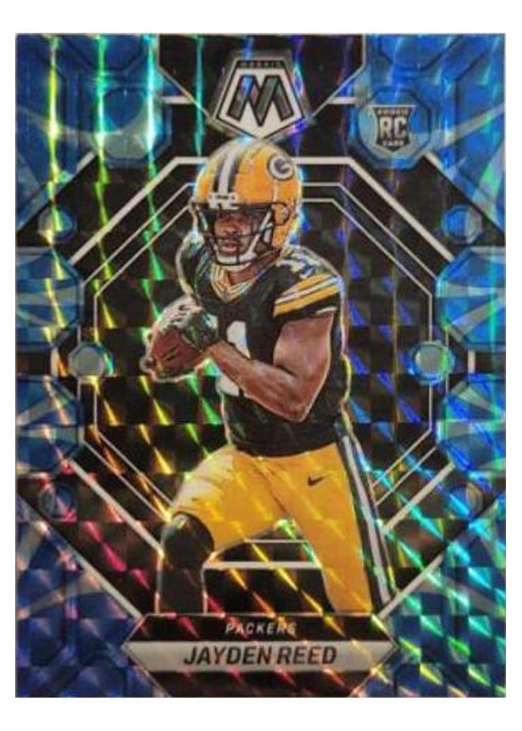 2023 Panini Mosaic Base Set Jayden Reed #333 card