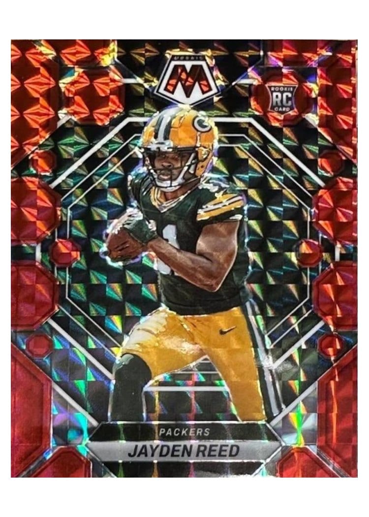 2023 Panini Mosaic Base Set Jayden Reed #333 card