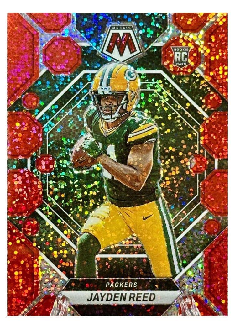 2023 Panini Mosaic Base Set Jayden Reed #333 card