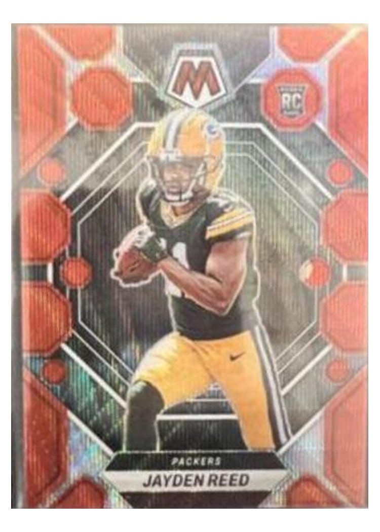 2023 Panini Mosaic Base Set Jayden Reed #333 card