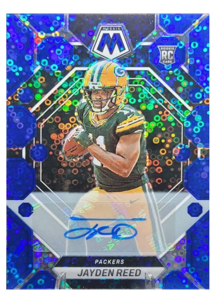 2023 Panini Mosaic Base Set Jayden Reed #333 card