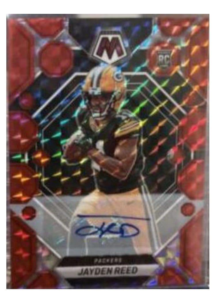 2023 Panini Mosaic Base Set Jayden Reed #333 card