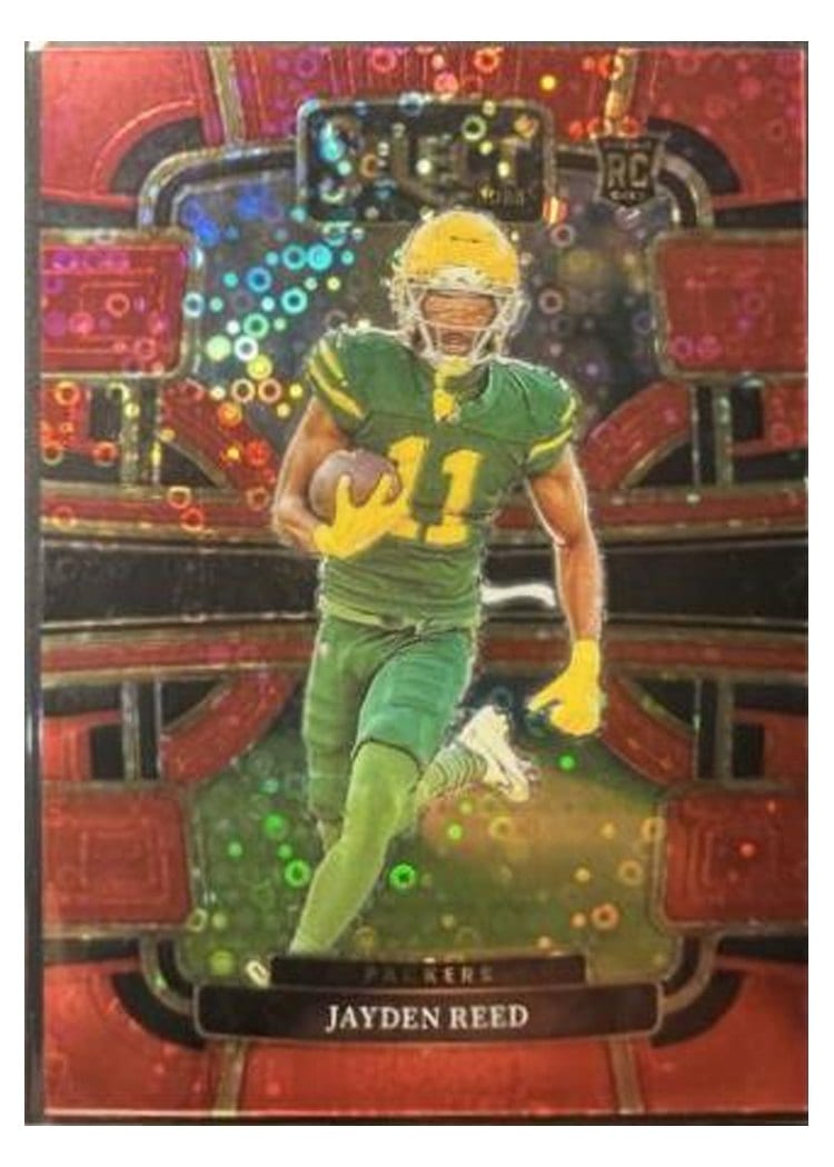 2023 Panini Select Base Set Jayden Reed #38 card