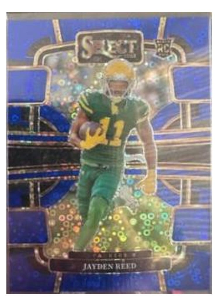 2023 Panini Select Base Set Jayden Reed #38 card