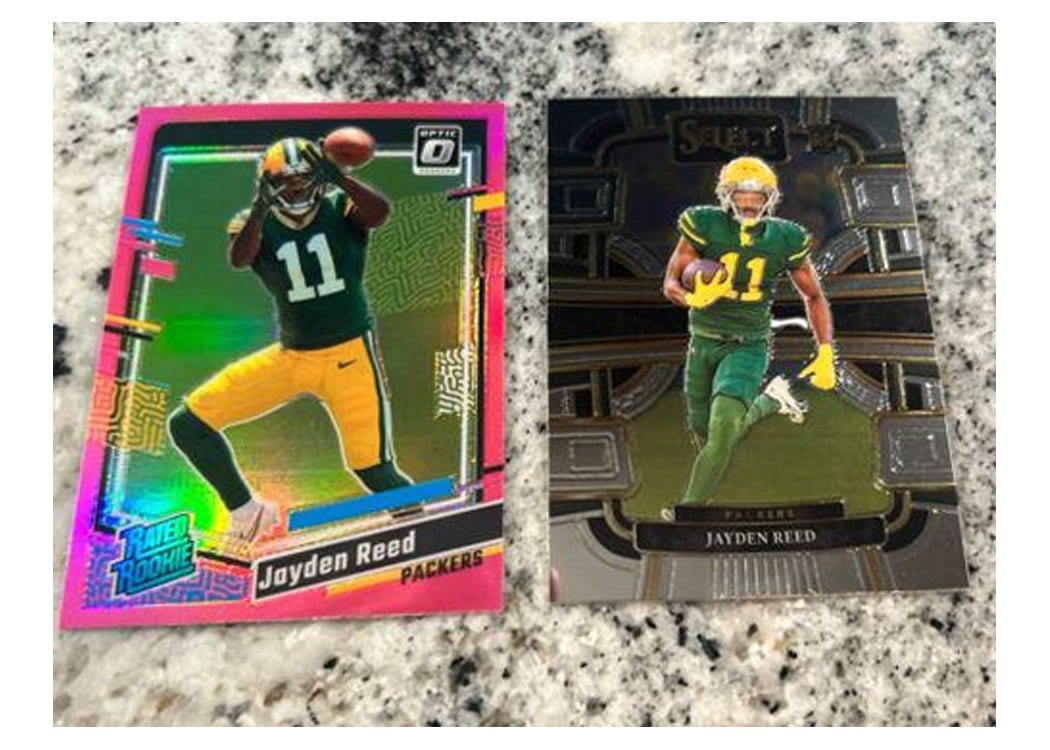 2023 Panini Select Base Set Jayden Reed #38 card