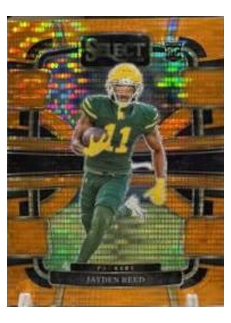 2023 Panini Select Base Set Jayden Reed #38 card