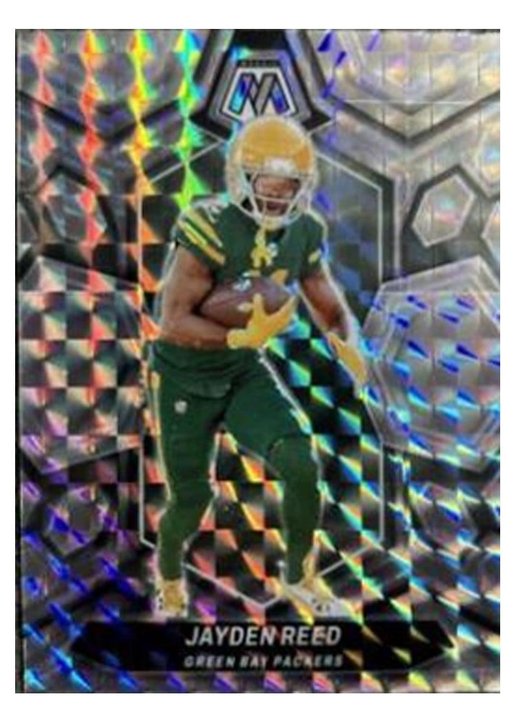 2024 Panini Mosaic Base Set Jayden Reed #81 card