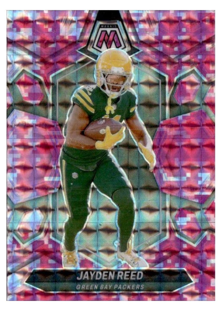 2024 Panini Mosaic Base Set Jayden Reed #81 card