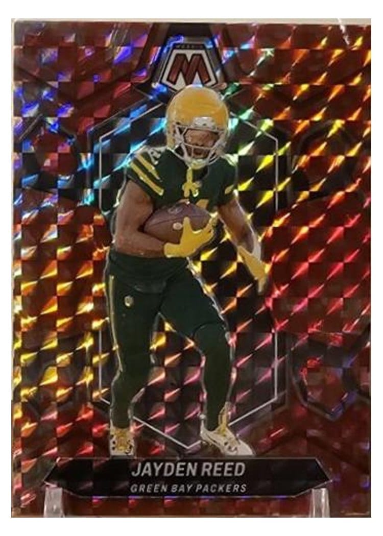 2024 Panini Mosaic Base Set Jayden Reed #81 card