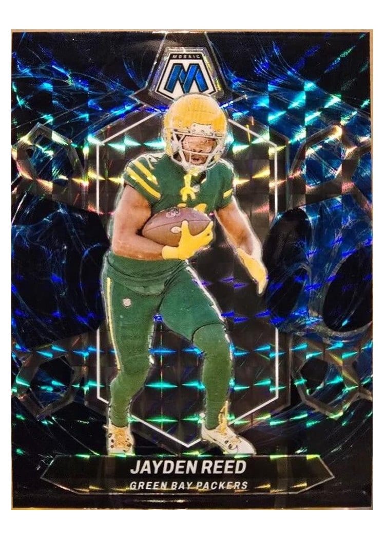 2024 Panini Mosaic Base Set Jayden Reed #81 card