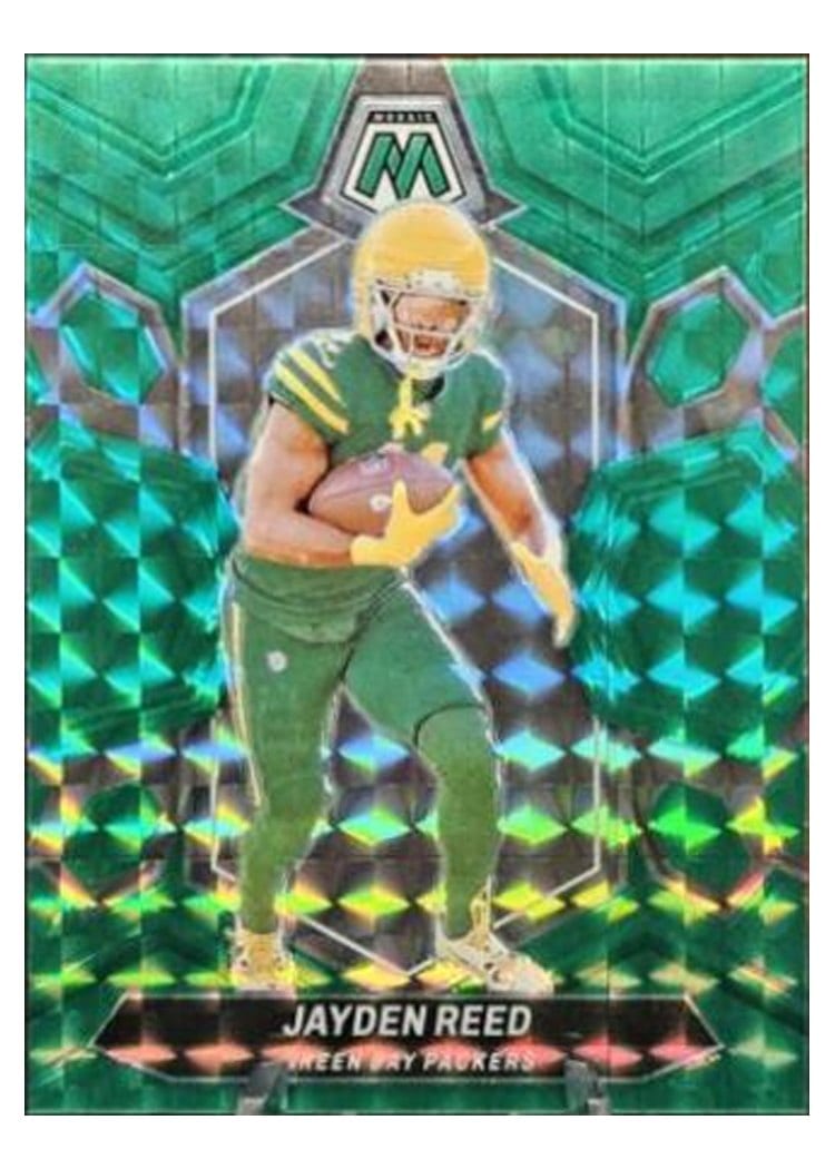 2024 Panini Mosaic Base Set Jayden Reed #81 card