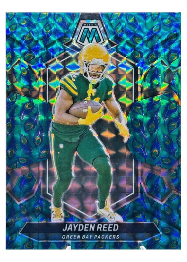 2024 Panini Mosaic Base Set Jayden Reed #81 card