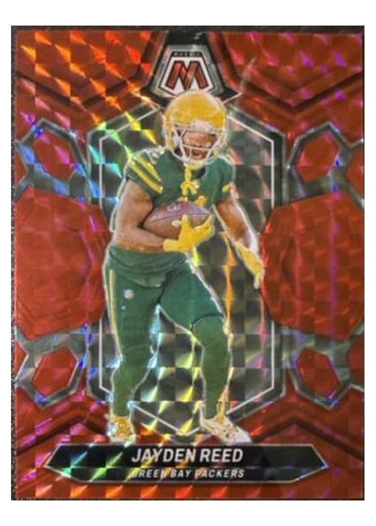 2024 Panini Mosaic Base Set Jayden Reed #81 card