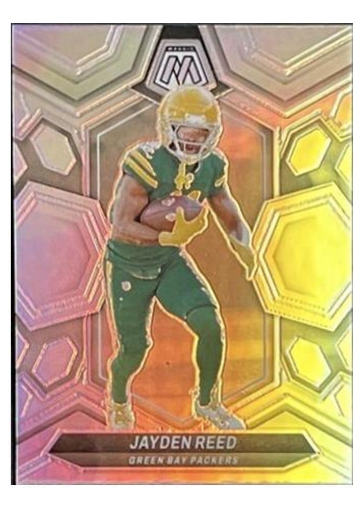 2024 Panini Mosaic Base Set Jayden Reed #81 card