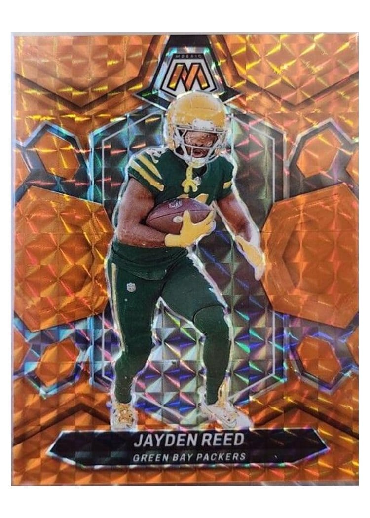 2024 Panini Mosaic Base Set Jayden Reed #81 card