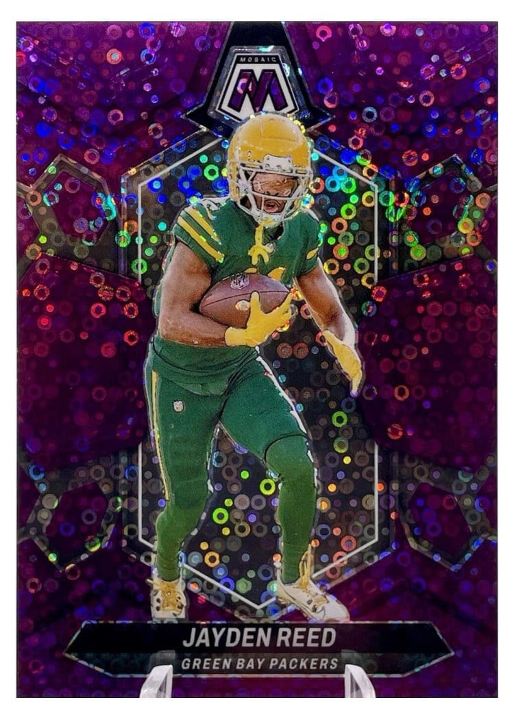 2024 Panini Mosaic Base Set Jayden Reed #81 card