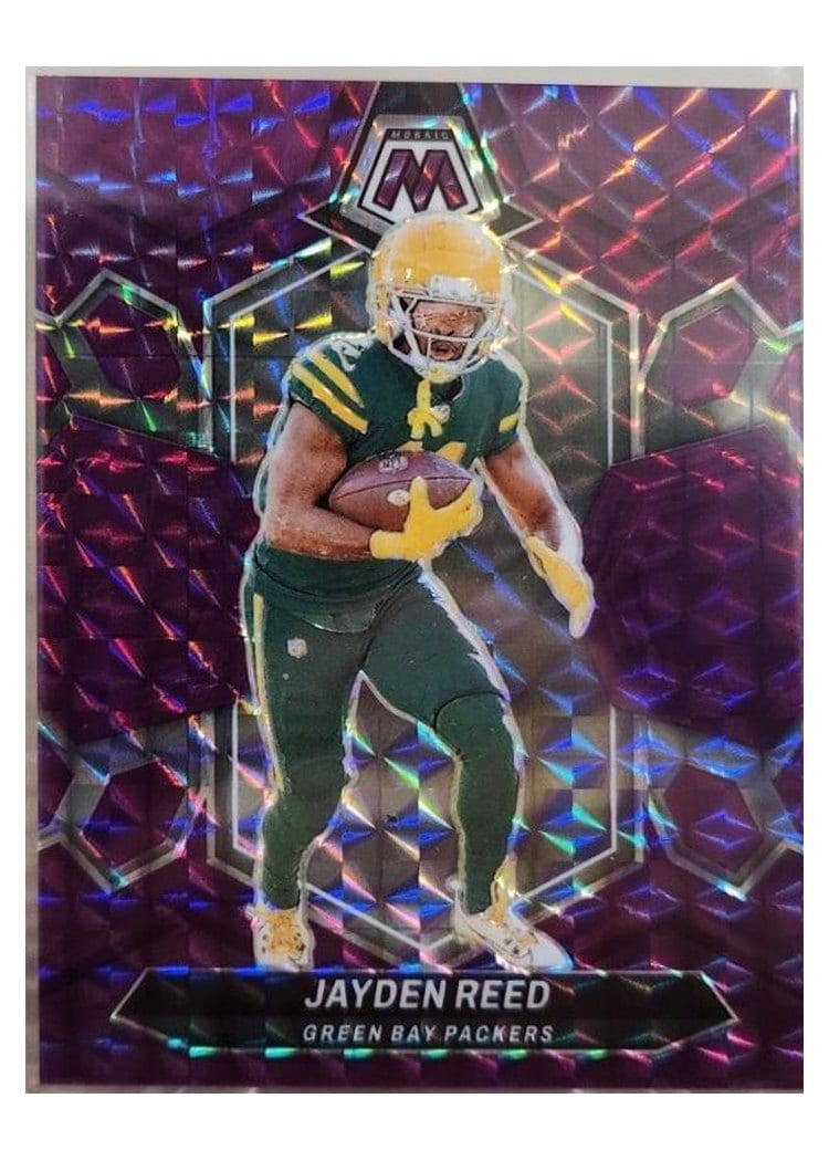 2024 Panini Mosaic Base Set Jayden Reed #81 card