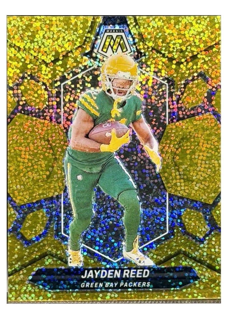 2024 Panini Mosaic Base Set Jayden Reed #81 card