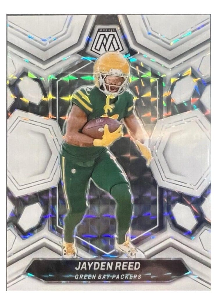 2024 Panini Mosaic Base Set Jayden Reed #81 card