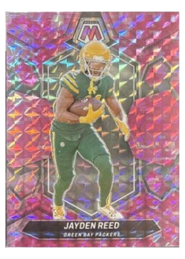 2024 Panini Mosaic Base Set Jayden Reed #81 card