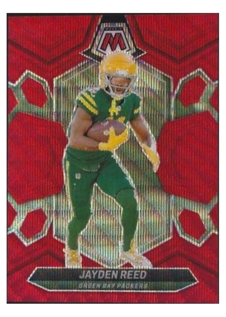 2024 Panini Mosaic Base Set Jayden Reed #81 card