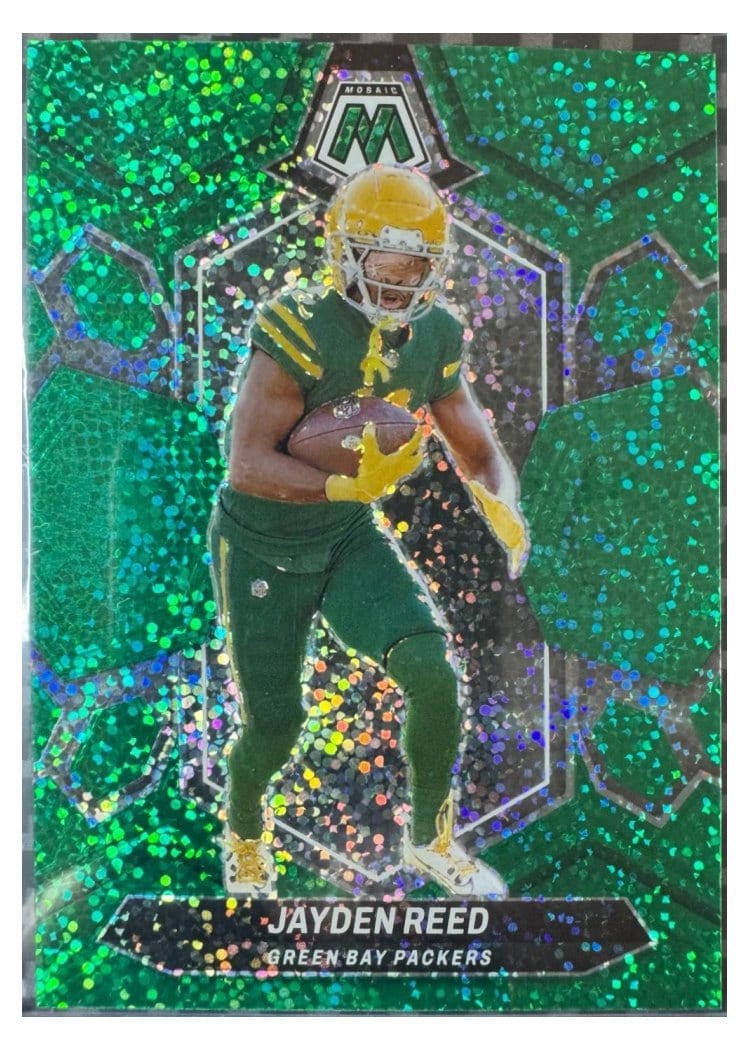 2024 Panini Mosaic Base Set Jayden Reed #81 card