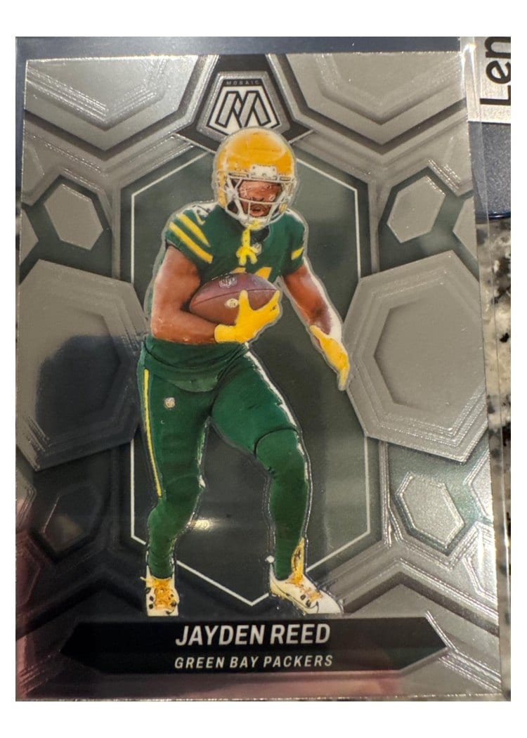 2024 Panini Mosaic Base Set Jayden Reed #81 card