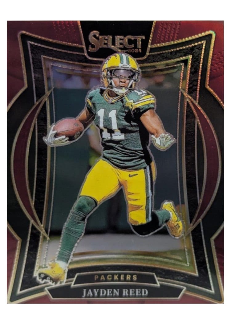 2024 Panini Select Base Set Jayden Reed Red Mojo #68 card
