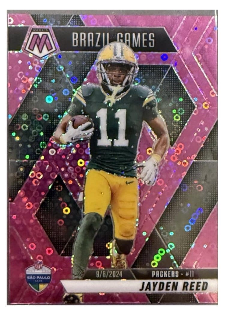 2025 Panini Mosaic Base Set Jayden Reed #264 card