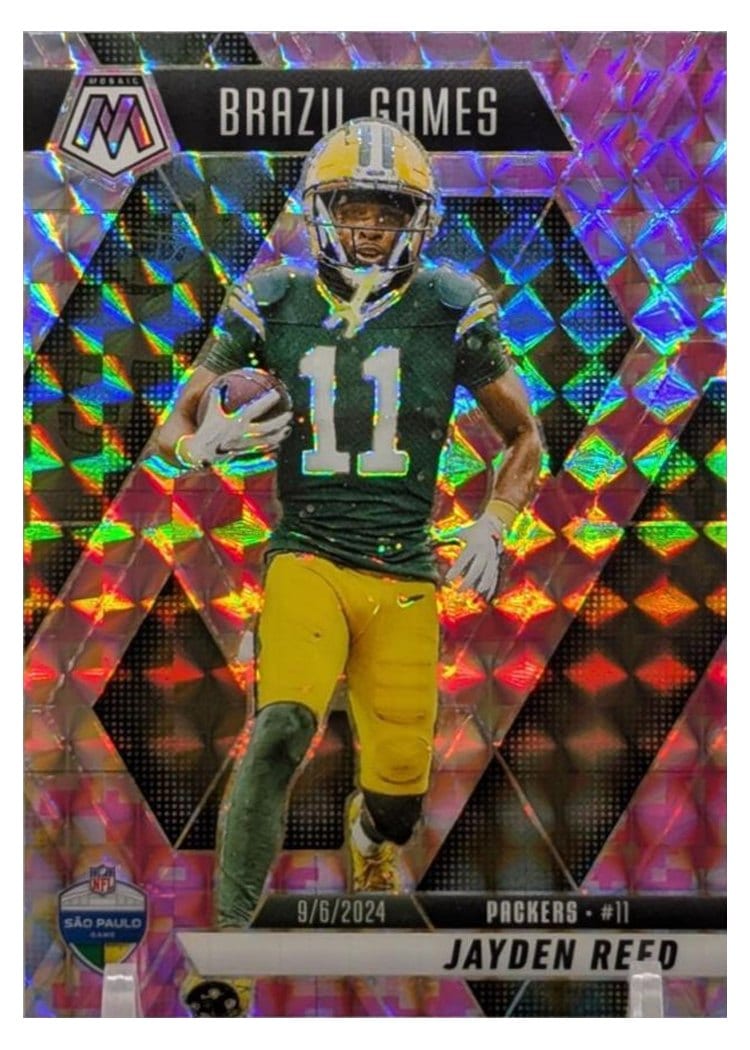 2025 Panini Mosaic Base Set Jayden Reed #264 card