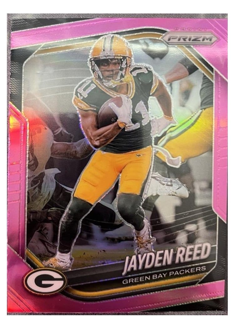 2025 Panini Prizm Base Set Jayden Reed #25 card