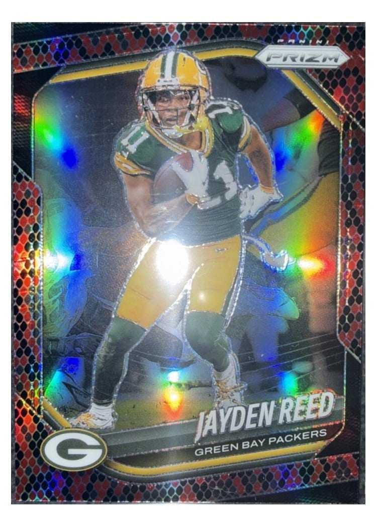 2025 Panini Prizm Base Set Jayden Reed #25 card