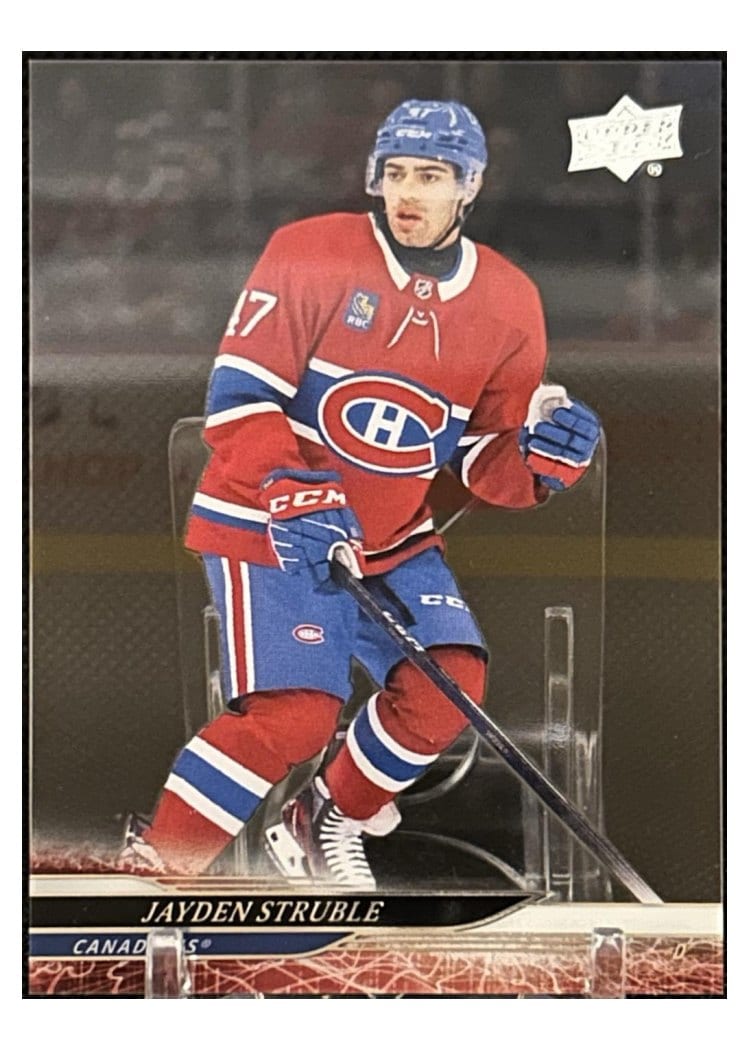 2024-25 Upper Deck Base Set Jayden Struble #338 card