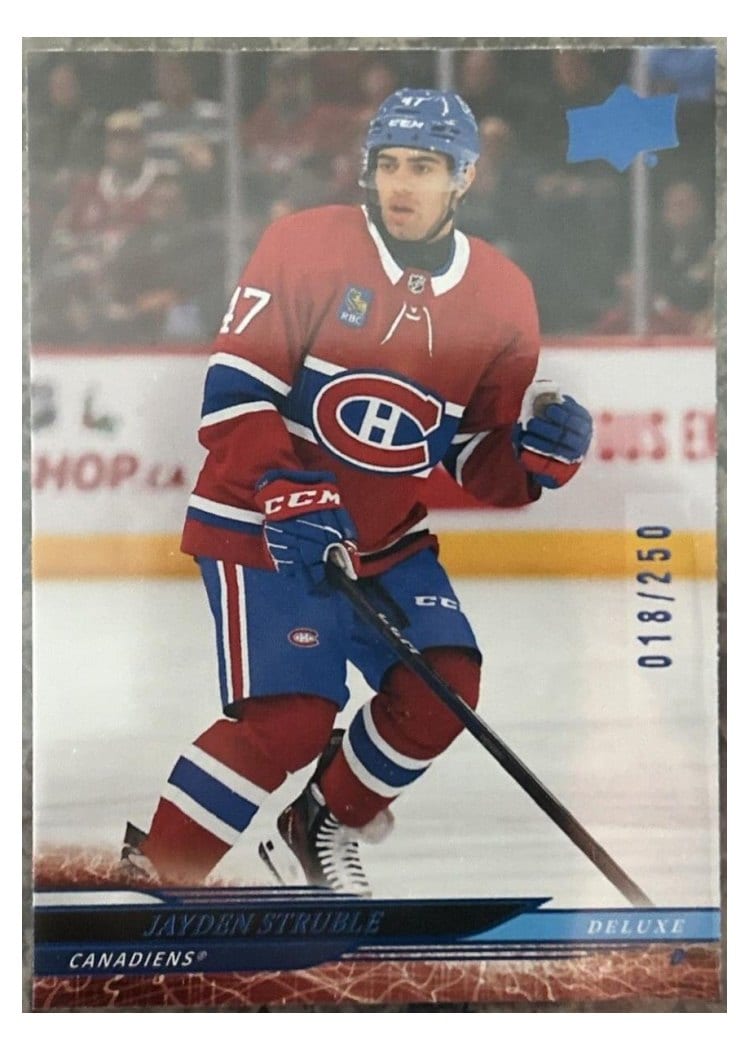 2024-25 Upper Deck Base Set Jayden Struble #338 card