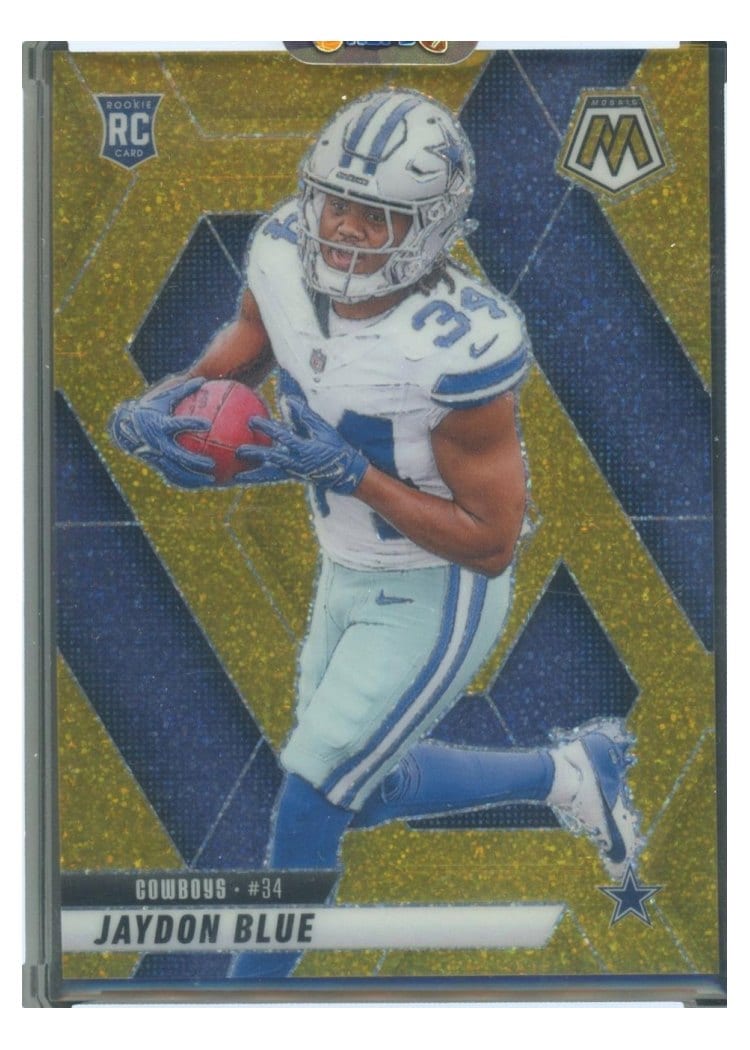 2025 Panini Mosaic Base Set Jaydon Blue Gold Glitter #320 card