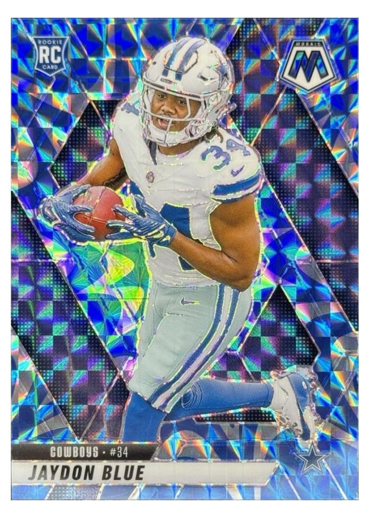 2025 Panini Mosaic Base Set Jaydon Blue #320 card