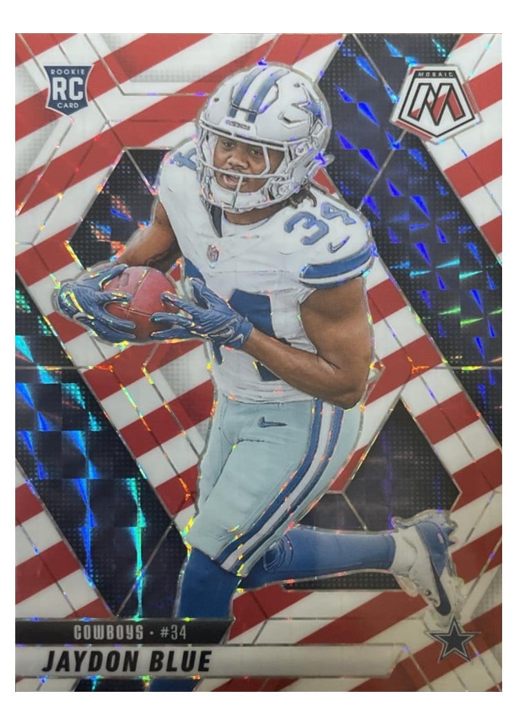 2025 Panini Mosaic Base Set Jaydon Blue #320 card