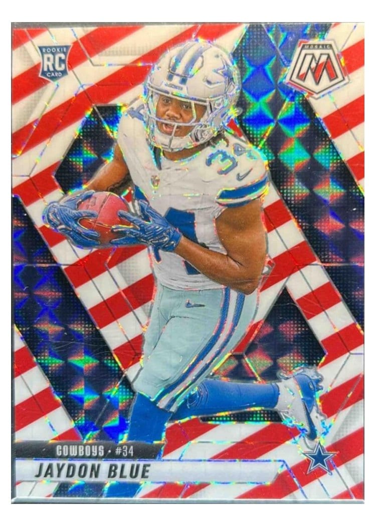 2025 Panini Mosaic Base Set Jaydon Blue #320 card