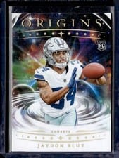 2025 Panini Origins Base Set Jaydon Blue #140 card