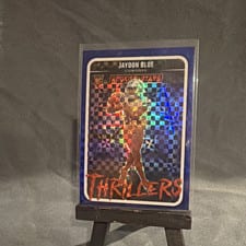2025 Panini Rookies & Stars Thrillers Jaydon Blue #30 card