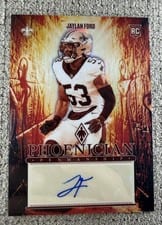 2024 Panini Phoenix Phoenician Rookie Penmanship Jaylan Ford #PRP-JFD card
