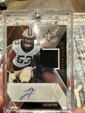 2024 Panini Phoenix Rising Rookie Autographs Jersey Jaylan Ford #RRAJ-JFD