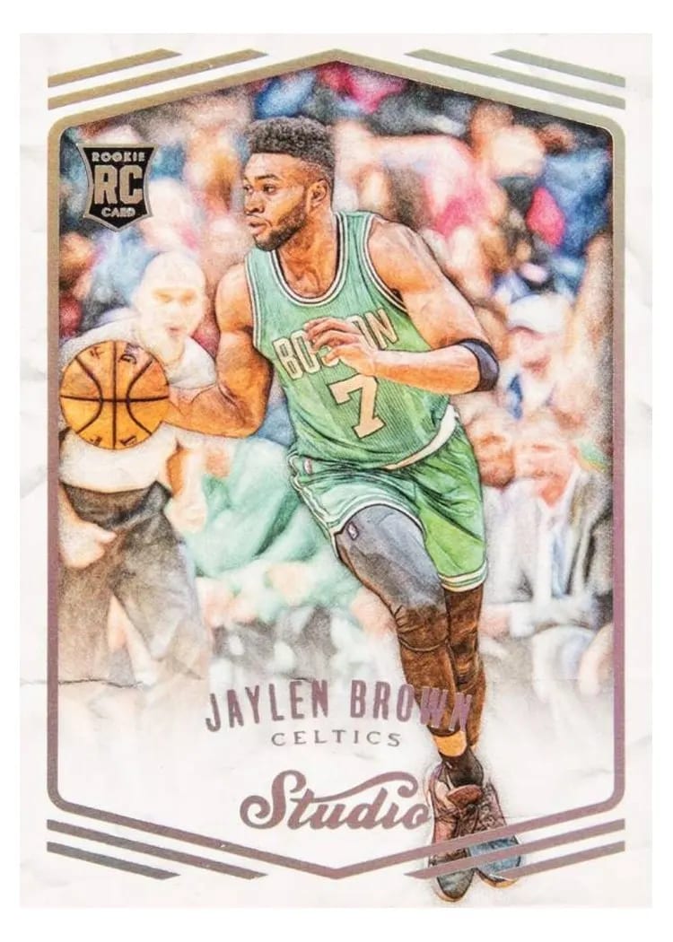 2016 Panini Studio Jaylen Brown #288 card