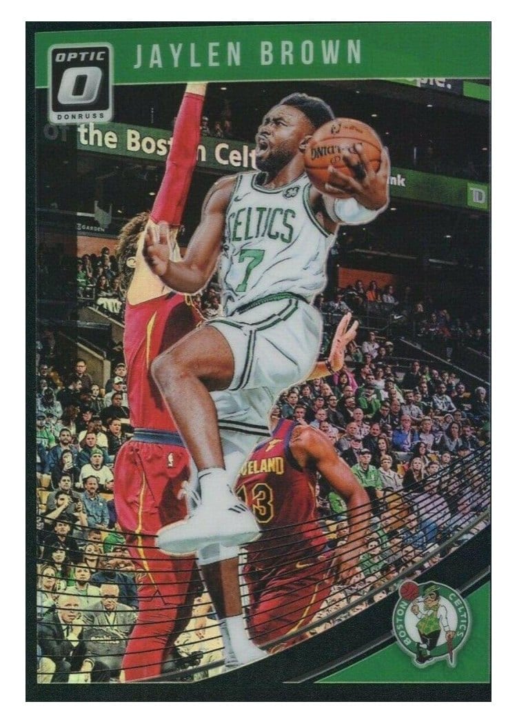 2018-19 Donruss Optic Base Set Jaylen Brown #66 card