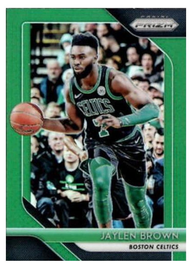 2018-19 Panini Prizm Base Set Jaylen Brown #108 card