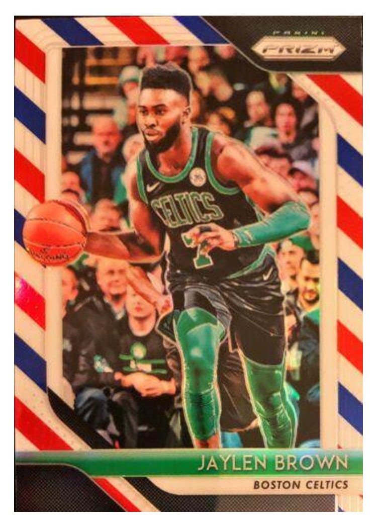 2018-19 Panini Prizm Base Set Jaylen Brown #108 card