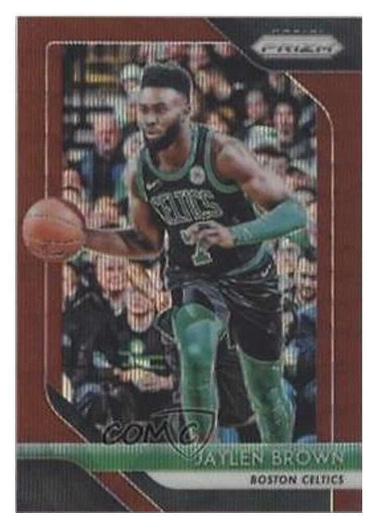 2018-19 Panini Prizm Base Set Jaylen Brown #108 card