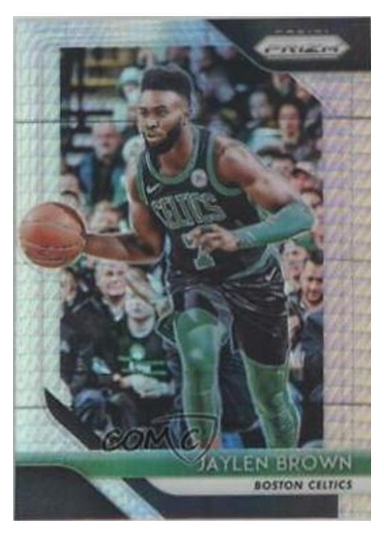 2018-19 Panini Prizm Base Set Jaylen Brown #108 card