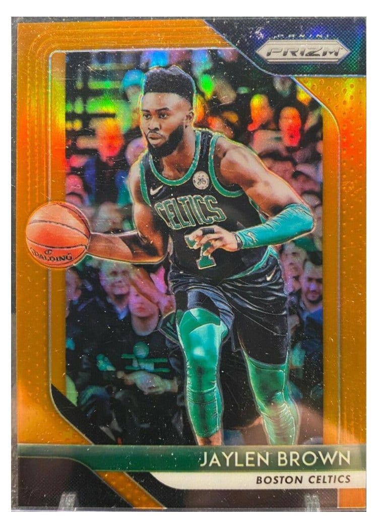 2018-19 Panini Prizm Base Set Jaylen Brown #108 card